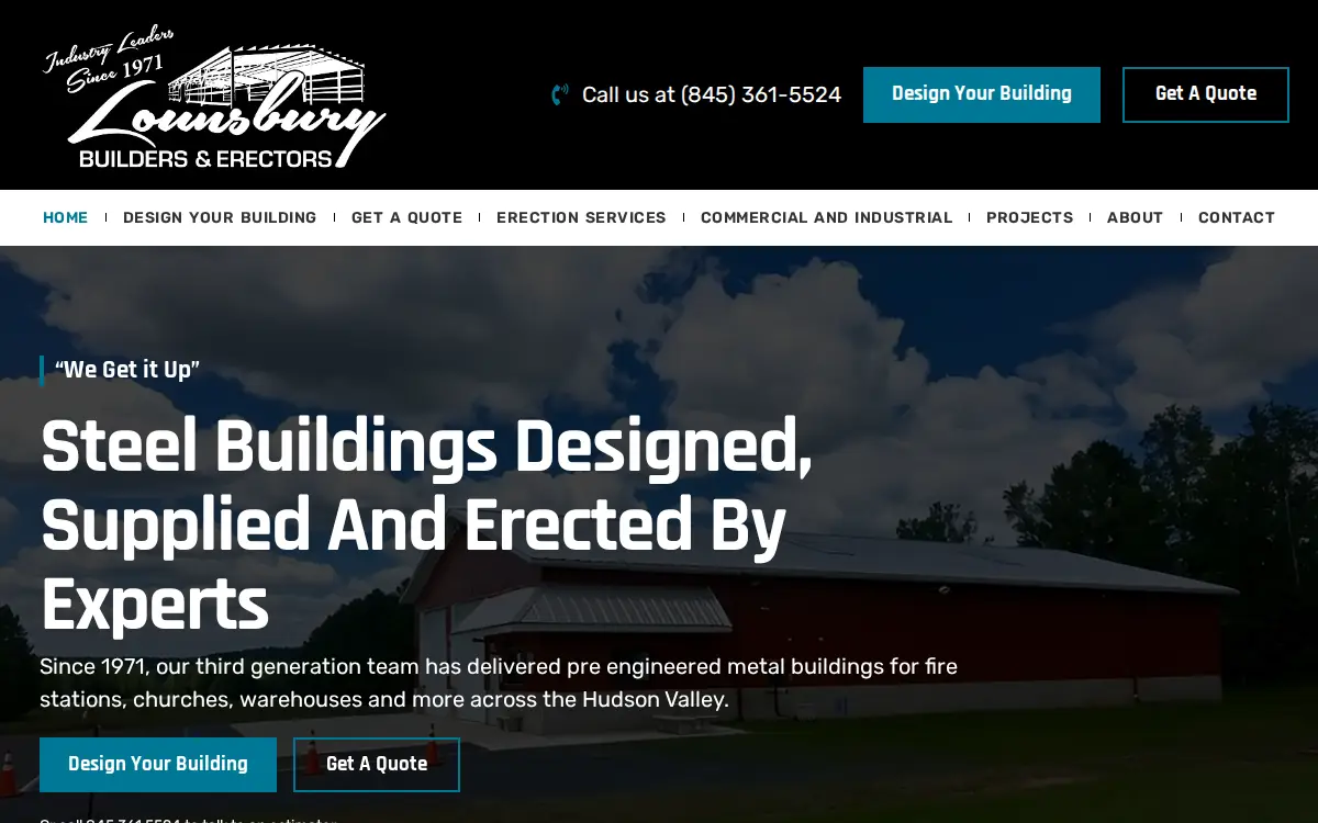 Demo site 4 homepage thumbnail